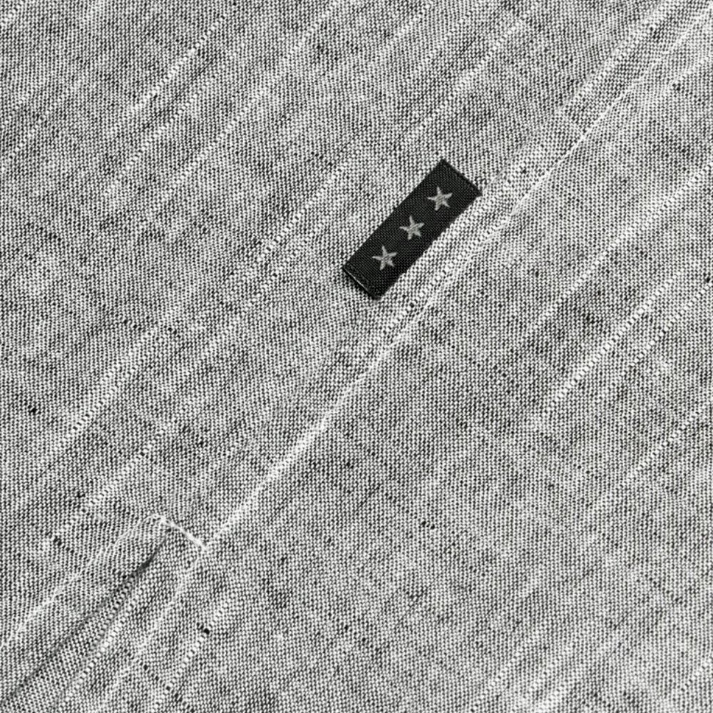 John Varvatos Benny Easy Fit SS Camp Shirt Black - Picture 5 of 5